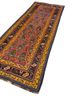 kiaan red and orange wool hand knotted Rug - FoldShot