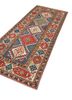 aalam blue wool hand knotted Rug - FoldShot aalam blue wool hand knotted Rug - FoldShot