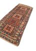 kiaan red and orange wool hand knotted Rug - FoldShot kiaan red and orange wool hand knotted Rug - FoldShot