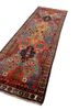aalam grey and black wool hand knotted Rug - FoldShot