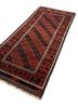 kiaan red and orange wool hand knotted Rug - FoldShot kiaan red and orange wool hand knotted Rug - FoldShot