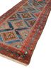 kiaan blue wool hand knotted Rug - FoldShot kiaan blue wool hand knotted Rug - FoldShot