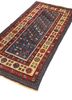 aalam blue wool hand knotted Rug - FoldShot aalam blue wool hand knotted Rug - FoldShot