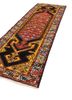 kiaan red and orange wool hand knotted Rug - FoldShot