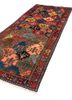 aalam pink and purple wool hand knotted Rug - FoldShot aalam pink and purple wool hand knotted Rug - FoldShot