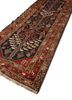 aalam grey and black wool hand knotted Rug - FoldShot