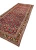 aalam red and orange wool hand knotted Rug - FoldShot aalam red and orange wool hand knotted Rug - FoldShot