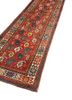 kiaan red and orange wool hand knotted Rug - FoldShot kiaan red and orange wool hand knotted Rug - FoldShot