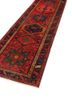 kiaan red and orange wool hand knotted Rug - FoldShot kiaan red and orange wool hand knotted Rug - FoldShot