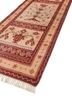 aalam beige and brown wool hand knotted Rug - FoldShot aalam beige and brown wool hand knotted Rug - FoldShot