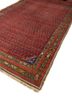 kiaan red and orange wool hand knotted Rug - FoldShot
