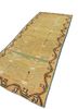 nayaab green wool flat weaves Rug - FoldShot