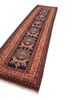 nayaab pink and purple wool flat weaves Rug - FoldShot