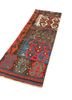 nayaab red and orange wool flat weaves Rug - FoldShot