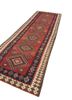 nayaab red and orange wool flat weaves Rug - FoldShot nayaab red and orange wool flat weaves Rug - FoldShot