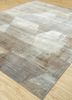 unstring by kavi beige and brown wool and bamboo silk hand knotted Rug - FoldShot unstring by kavi beige and brown wool and bamboo silk hand knotted Rug - FoldShot