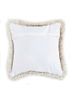 cushion ivory wool cushion cover Home Textile - FoldShot