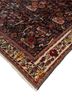 aalam blue wool hand knotted Rug - FoldShot aalam blue wool hand knotted Rug - FoldShot