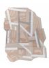 checkers ivory wool flat weaves Rug - HeadShot