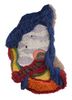 caminantes ivory wool and bamboo silk hand knotted WALL ART & TAPESTRY - HeadShot caminantes ivory wool and bamboo silk hand knotted WALL ART & TAPESTRY - HeadShot