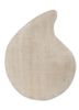 saga ivory wool and viscose hand loom Rug - HeadShot saga ivory wool and viscose hand loom Rug - HeadShot