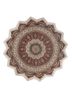 gulmarg red and orange silk hand knotted Rug - HeadShot gulmarg red and orange silk hand knotted Rug - HeadShot