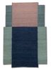 blue blue jute and hemp flat weaves Rug
