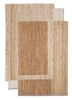 daaira beige and brown jute and hemp hand knotted Rug - HeadShot daaira beige and brown jute and hemp hand knotted Rug - HeadShot