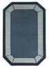 blue blue jute and hemp flat weaves Rug