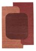 daaira red and orange jute and hemp flat weaves Rug - HeadShot