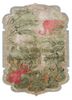 inde rose green wool and silk hand knotted Rug - HeadShot inde rose green wool and silk hand knotted Rug - HeadShot