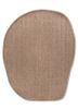 pathways beige and brown wool hand tufted Rug - HeadShot
