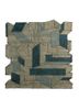 archetype grey and black wool and viscose hand tufted Rug - HeadShot archetype grey and black wool and viscose hand tufted Rug - HeadShot