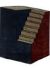 archetype blue wool and viscose hand tufted Rug - HeadShot