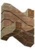 archetype beige and brown wool and viscose hand tufted Rug - HeadShot archetype beige and brown wool and viscose hand tufted Rug - HeadShot