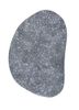 grey and black grey and black polyester hand tufted Rug