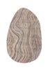 pathways grey and black wool and viscose hand tufted Rug - HeadShot