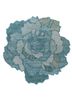 aurelia blue wool and viscose hand tufted Rug - HeadShot aurelia blue wool and viscose hand tufted Rug - HeadShot