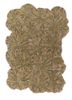 hacienda green wool and viscose hand tufted Rug - HeadShot