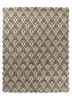 ivory ivory wool and viscose hand tufted Rug