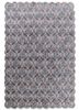 aurelia grey and black wool and viscose hand tufted Rug - HeadShot aurelia grey and black wool and viscose hand tufted Rug - HeadShot