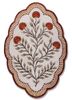 hacienda ivory wool and viscose hand tufted Rug - HeadShot