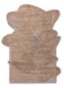 aurelia beige and brown wool and viscose hand tufted Rug - HeadShot aurelia beige and brown wool and viscose hand tufted Rug - HeadShot