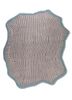 adrift grey and black wool and viscose hand tufted Rug - HeadShot adrift grey and black wool and viscose hand tufted Rug - HeadShot