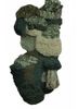 diwar green wool hand knotted WALL ART & TAPESTRY - HeadShot diwar green wool hand knotted WALL ART & TAPESTRY - HeadShot