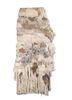 wall installation ivory wool and bamboo silk hand knotted WALL ART & TAPESTRY - HeadShot wall installation ivory wool and bamboo silk hand knotted WALL ART & TAPESTRY - HeadShot