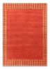 sthir red and orange wool hand knotted Rug - HeadShot sthir red and orange wool hand knotted Rug - HeadShot