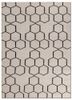 indusbar grey and black wool flat weaves Rug - HeadShot