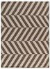 indusbar grey and black wool flat weaves Rug - HeadShot