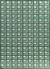 green green wool flat weaves Rug
